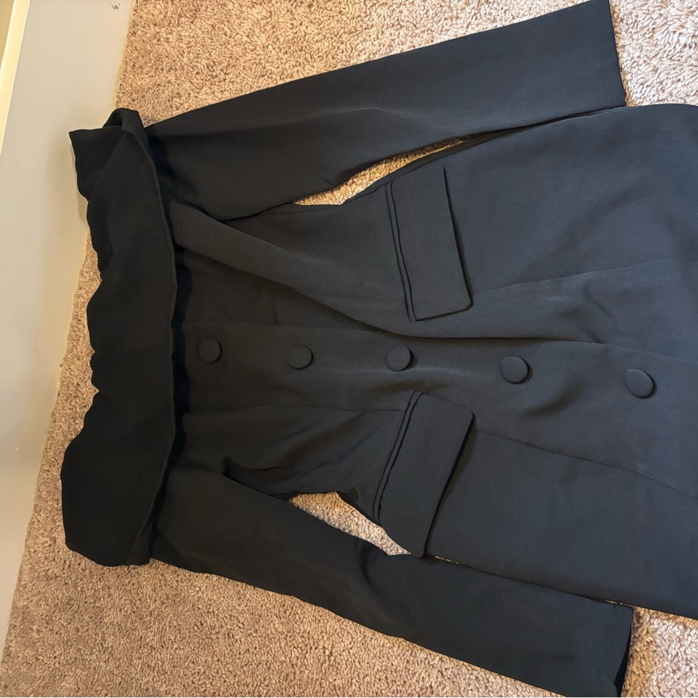 Elegant Black Women's Coat